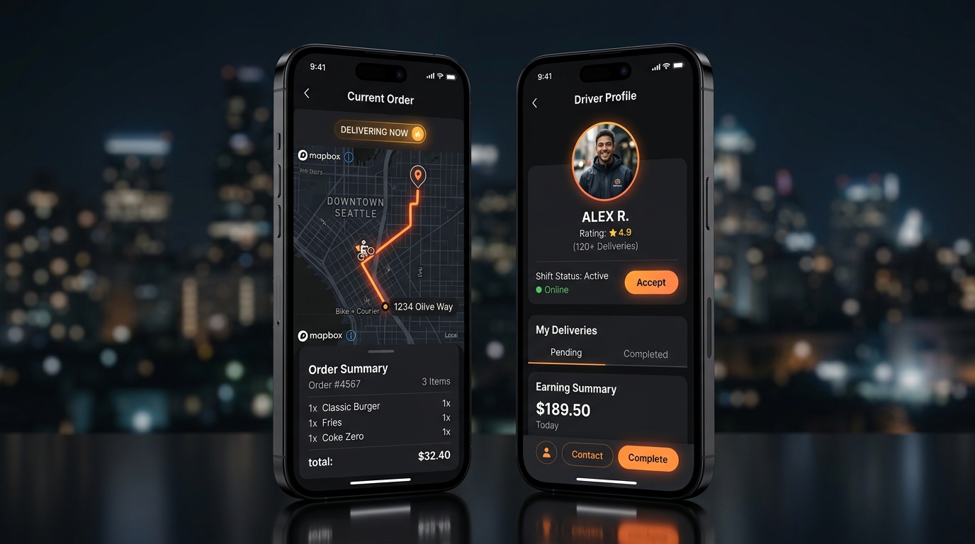 SwiftRider - แอปไรเดอร์ส่งอาหาร & พัสดุด่วนแบบ Real-time