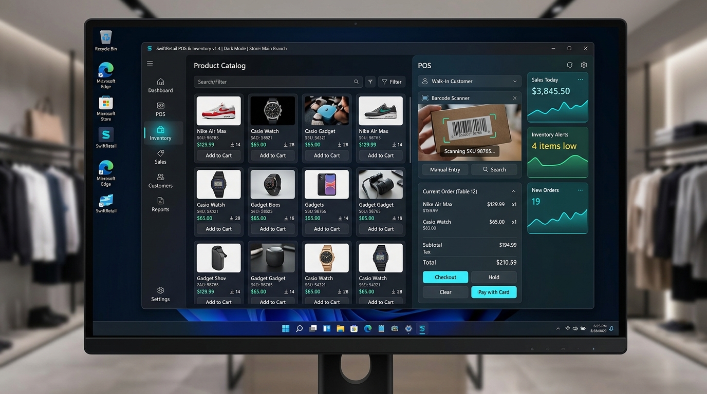 EasyPOS Pro - โปรแกรมขายหน้าร้านและบริหารสต็อกสินค้าออฟไลน์