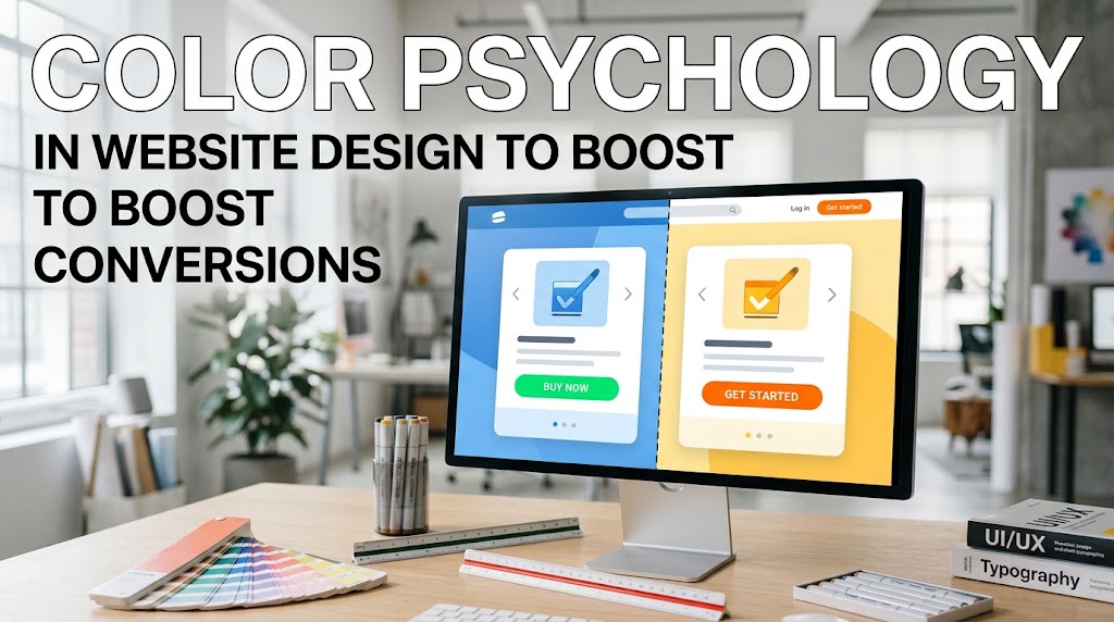 จิตวิทยาการใช้สี (Color Psychology) บนเว็บไซต์เพื่อกระตุ้นการตัดสินใจ