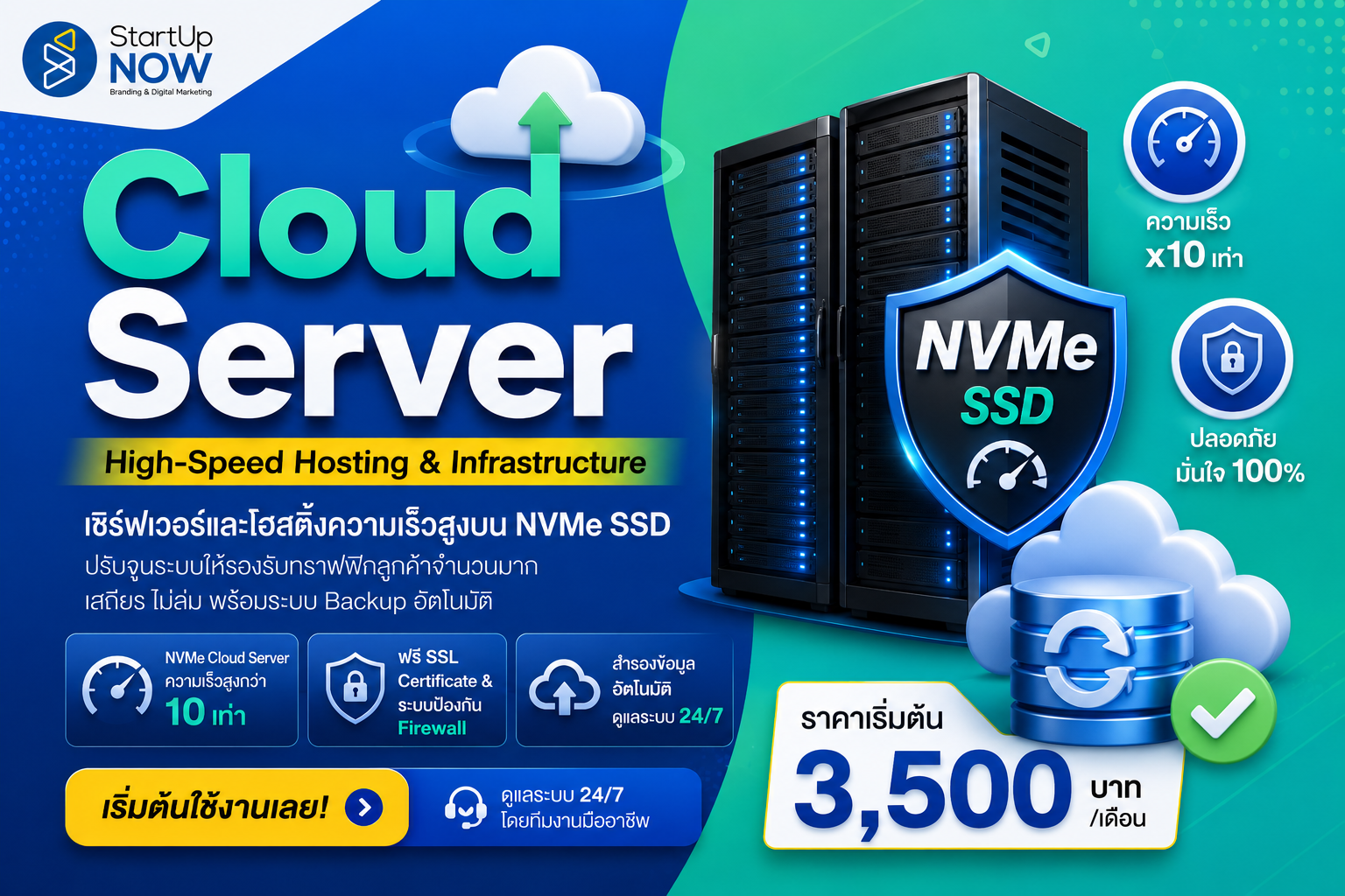 Cloud Server, High-Speed Hosting & Infrastructure